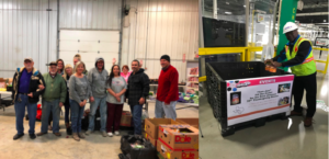 A spirit of gratitude feeds families on Thanksgiving - Aldez Containers