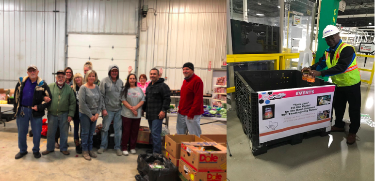 A spirit of gratitude feeds families on Thanksgiving - Aldez Containers