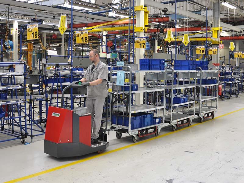 Aldez team providing on-site production line support
